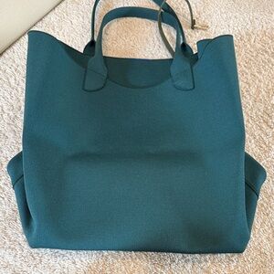 Rothy's Deep Teal Structured Tote